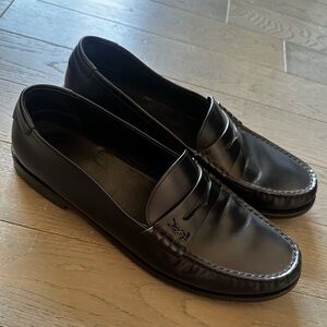 SAINT LAURENT Le Loafer Logo Plaque